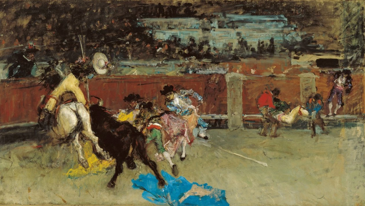 Corrida, Picador ferito - Museo Carmen Thyssen, Malaga